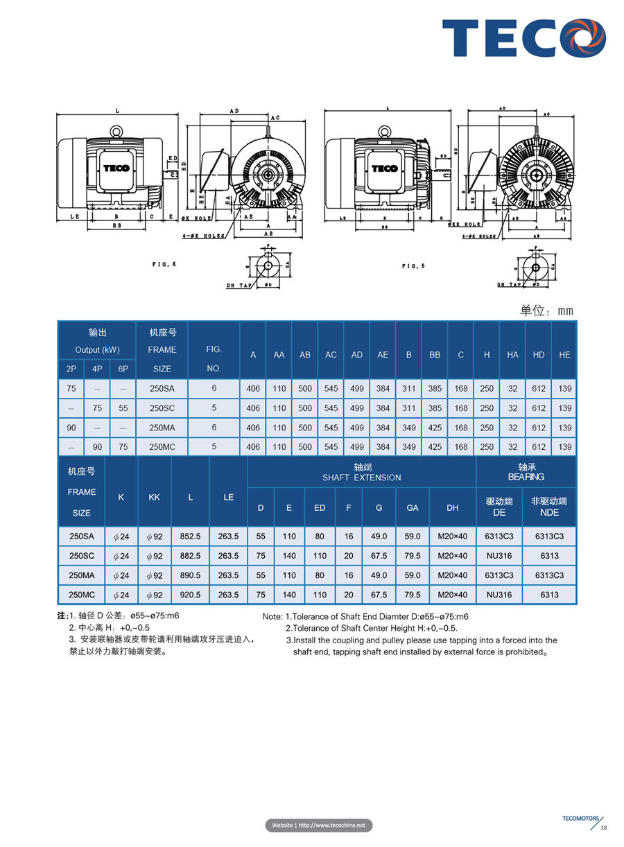 東元F系列標(biāo)準(zhǔn)電機(jī)